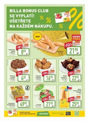 akční leták BILLA 27.12.2022-31.12.2022