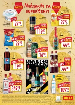 akční leták BILLA 27.12.2022-31.12.2022