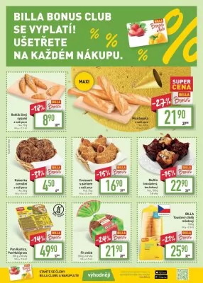 akční leták BILLA 27.12.2022-31.12.2022