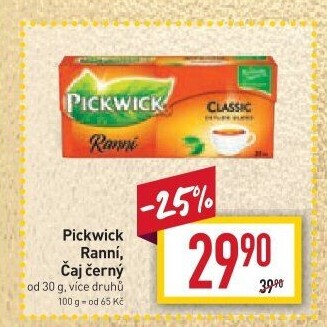 Čaj Ranní Pickwick