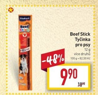Pamlsky pro psy Beef Stick Vitakraft