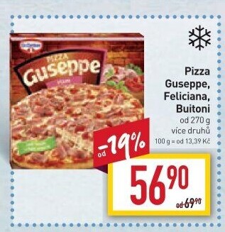 Pizza mražená Guseppe Dr. Oetker