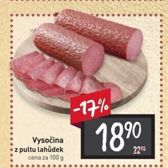 Salám Vysočina