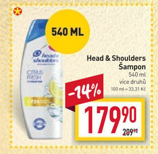 Šampon proti lupům Head&amp