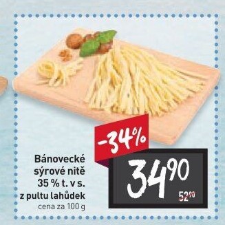 Sýrové nitě Bánovecké Milsy