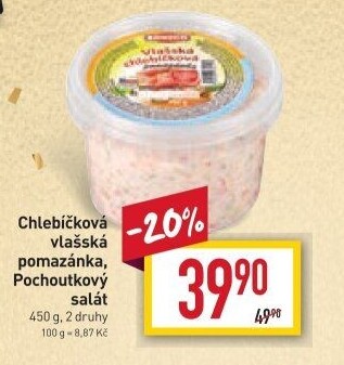 Vlašská chlebíčková pomazánka Boneco