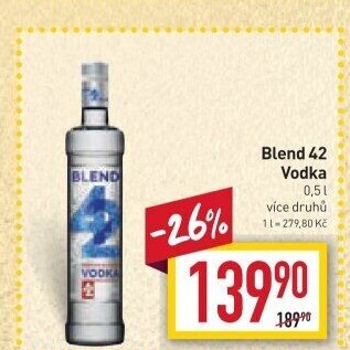 Vodka Blend 42 Vodka