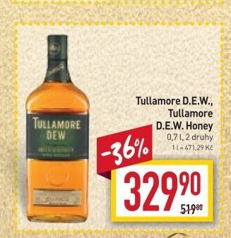 Whisky irská Tullamore Dew