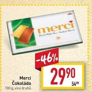 Čokoláda Merci