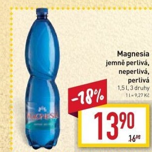Přírodní voda Magnesia