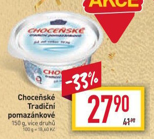Tradiční pomazánkové Choceňské
