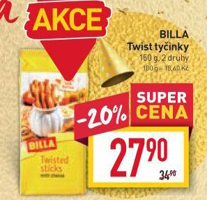 Tyčinky Twist Billa