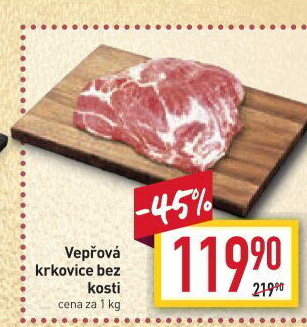 Vepřová krkovice bez kosti