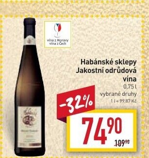 Vína Habánské sklepy