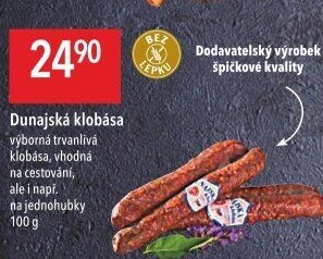 Dunajská klobása Svaman
