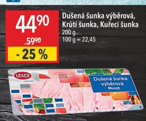 Šunka dušená výběrová LE&amp