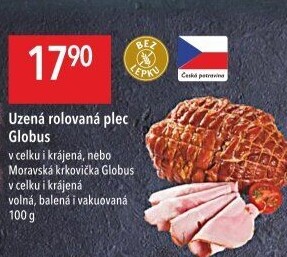 Uzená rolovaná plec Globus
