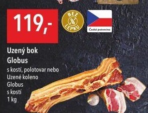 Uzený bok s kostí Globus