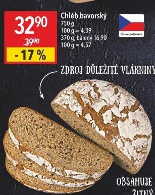 Chléb bavorský