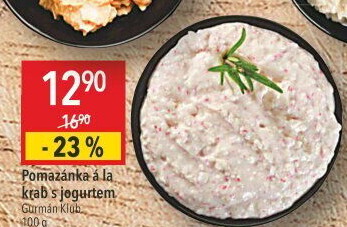 Pomazánka a la krab s jogurtem