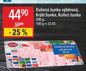 Šunka dušená výběrová LE&amp