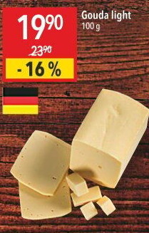 Sýr Gouda light