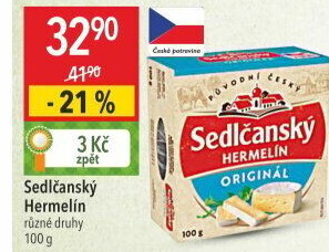 Sýr Hermelín Sedlčanský