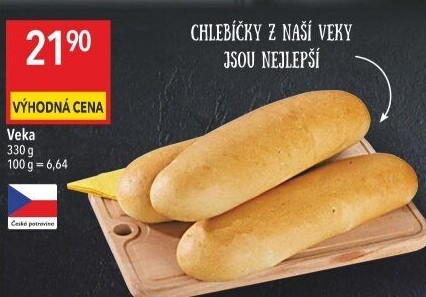 Veka chlebíčková