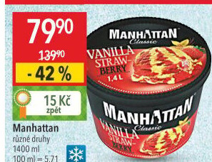 Zmrzlina v kelímku Manhattan Nestlé