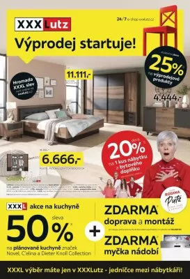 akční leták XXXLutz 27.12.2022-8.1.2023