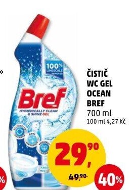 Čistič WC gelový Bref