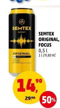 Energetický nápoj Semtex