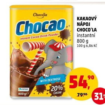 Kakao instantní Choco'