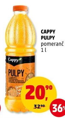 Nápoj Pulpy Cappy