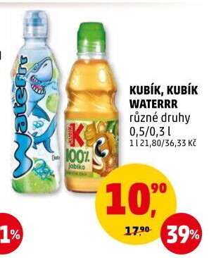 Nápoje Kubík