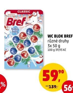 WC blok Bref