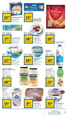 akční leták Tesco 2.1.2023-10.1.2023