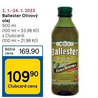 Olivový olej Ballester