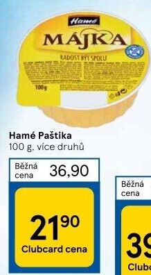 Paštiky Hamé