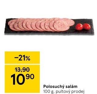 Polosuchý salám