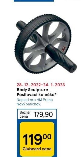Posilovací kolečko Body Sculpture