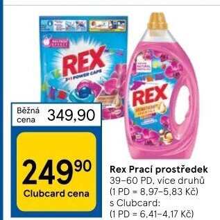 Prací prostředky Rex