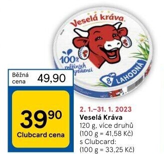 Sýr tavený Veselá kráva