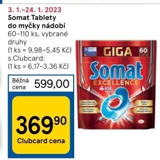 Tablety do myčky Somat