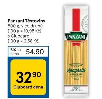 Těstoviny Panzani