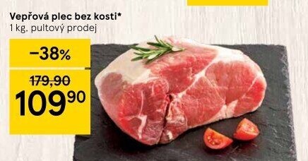 Vepřová plec bez kosti