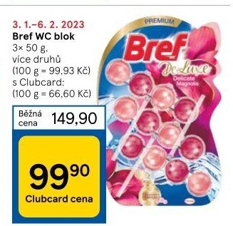 WC blok Bref