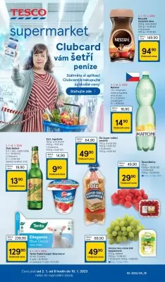 akční leták Tesco 2.1.2023-10.1.2023