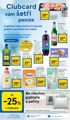 akční leták Tesco 2.1.2023-10.1.2023