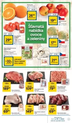akční leták Tesco 2.1.2023-10.1.2023
